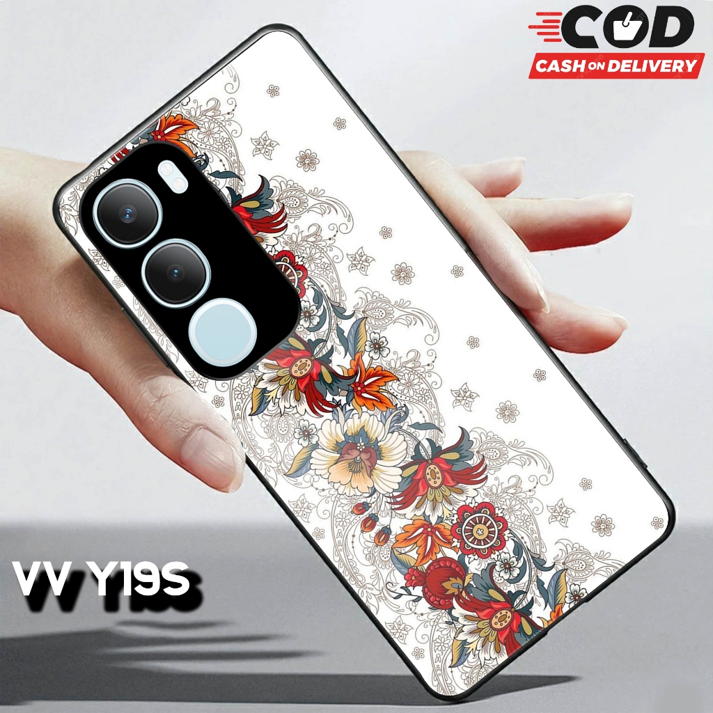 ALPHA Case - Case VIVO Y19S - (BATIK) - 2D Glossy - premium Gloss Case - Cool Case - Unique Case - C