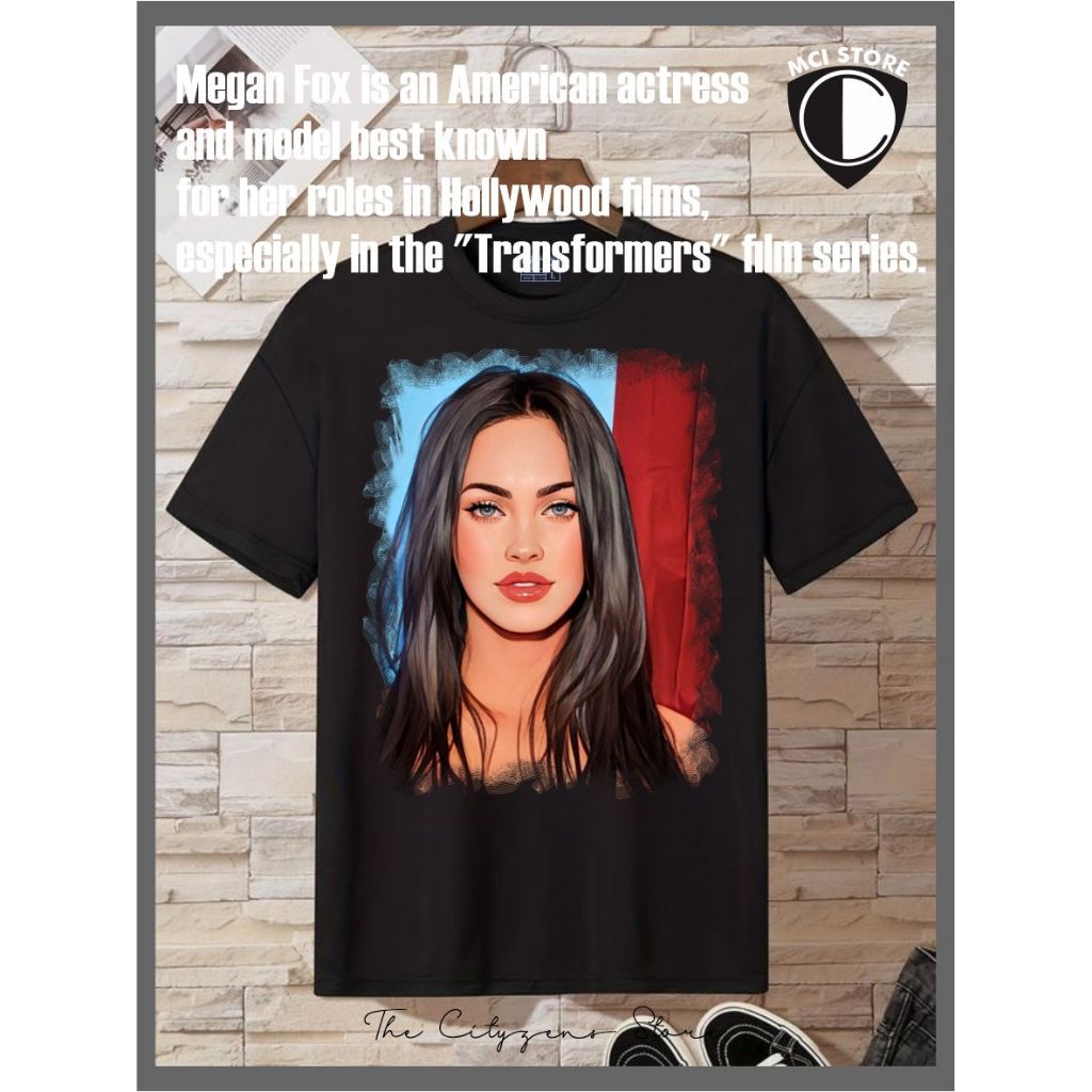 เสื้อยืด Megan Fox Eps 1 ชาย/หญิง