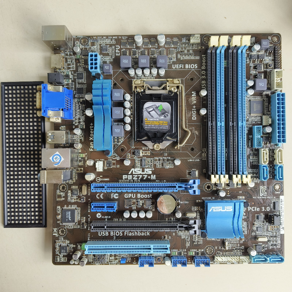 ASUS GAMING เมนบอร์ด P8Z77-M LGA 1155 DDR3 GEN3 V2 MICRO ATX