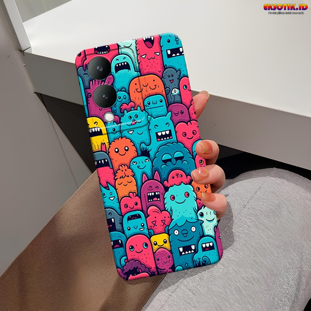 เคส Vivo Y17s - เคส Vivo Y17s - เคสแฟชั่น - Vivo Y17s Silicone - Cool and Cute Motifs - เคส Vivo Y17