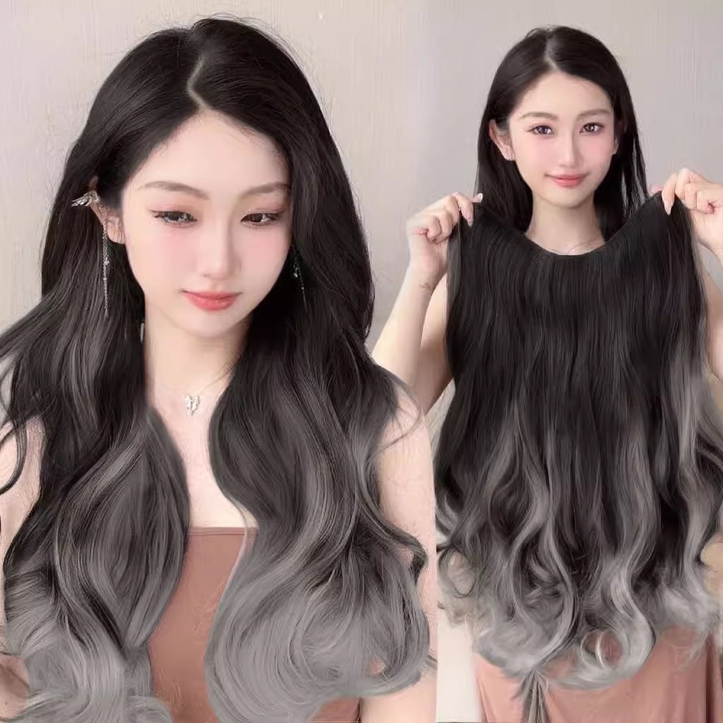 RSW 50 ซม.คลิปผม U SHAPE ผู้หญิง BIG LAYER สไตล์เกาหลี 00016 WOLF CUT WOLF HIGHLIGHTCUT