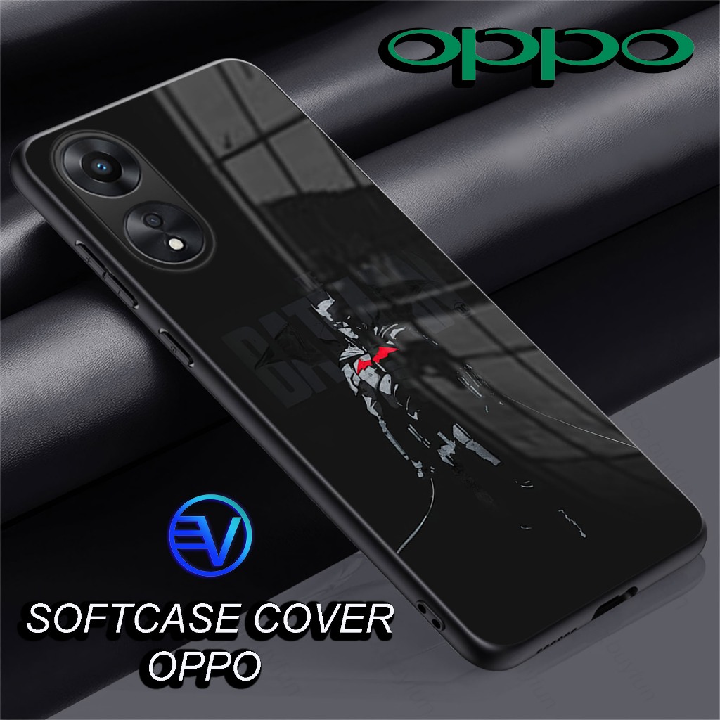 [ GT17 BATMAN ] Softcase Oppo (A3X)(A3PRO 5G)(A60)(A16)(A17)(A17K)(A18)(A38 4G)(A58 4G )(A53/A92) (A