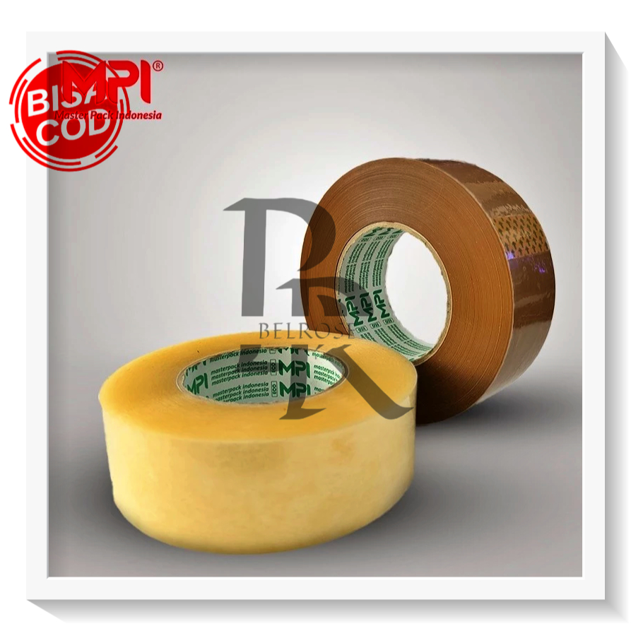 [ECO500] MPI JUMBO Duct Tape 45MM X 500 YARD 500 YARD CLEAR BROWN DUCT TAPE