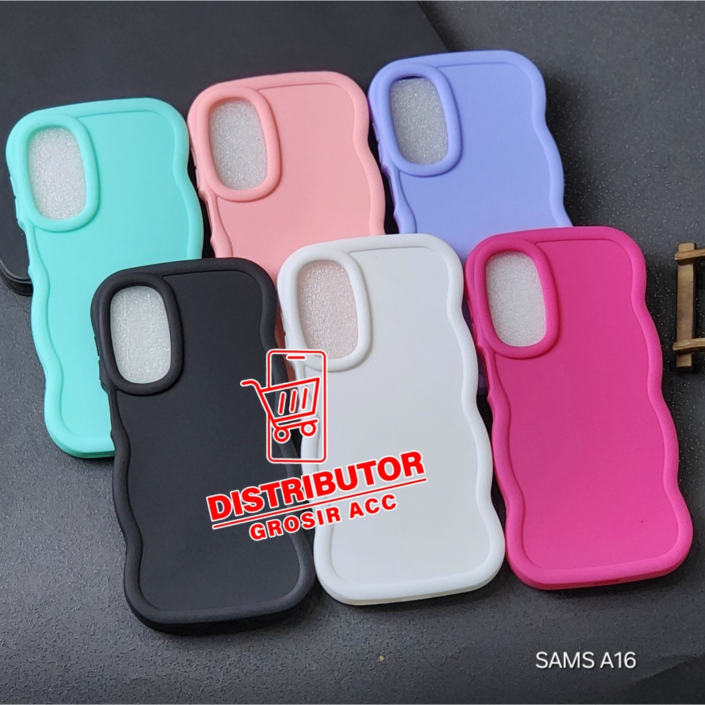 SAMSUNG A16 CASE MACAROON WAVE CASE G02 SAMSUNG A16