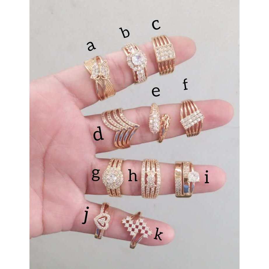 Xuping Rings แหวนผู้หญิง Xuping Jewelry เครื่องประดับสตรี