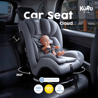 Kuru Cloud 360 Rotate Isofix Baby Car Seat | Kursi Mobil Anak Bayi MBS