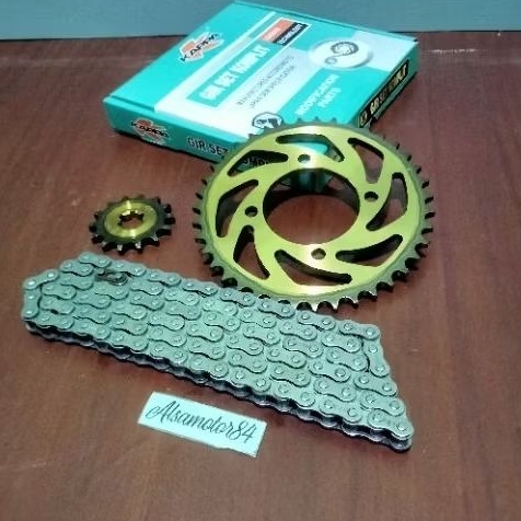 ชุดเกียร์ แพ็คเกจเกียร์ 14T-39T VEGA R FORCE FIZR FORCE SIGMA ALFA CRIPTON STEEL