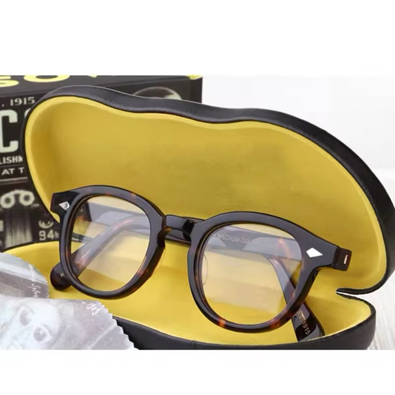 กรอบแว่นตา Moscot LEMTOSH - เลนส์โฟโตโครมิก | ป้องกันรังสี | บลูเรย์ | บลูโครมิค | บราวน์โครมิค - ลบ ธรรมดา กระบอก | แว่นตา Viral 2025 | แว่นตากันแดดสุดหรูสําหรับผู้ชาย | แก้วบลูโครมิค