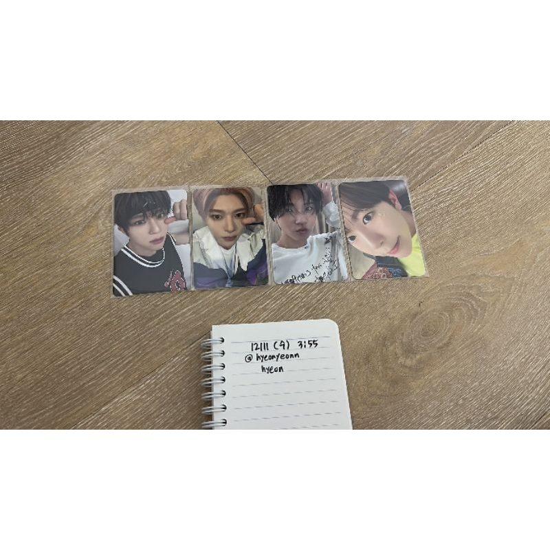 Photocard NCT dream 127 Wish Sion tiakaya jaehee ryo yushi songbird qr smini ver WayV Mark tipsy แว่