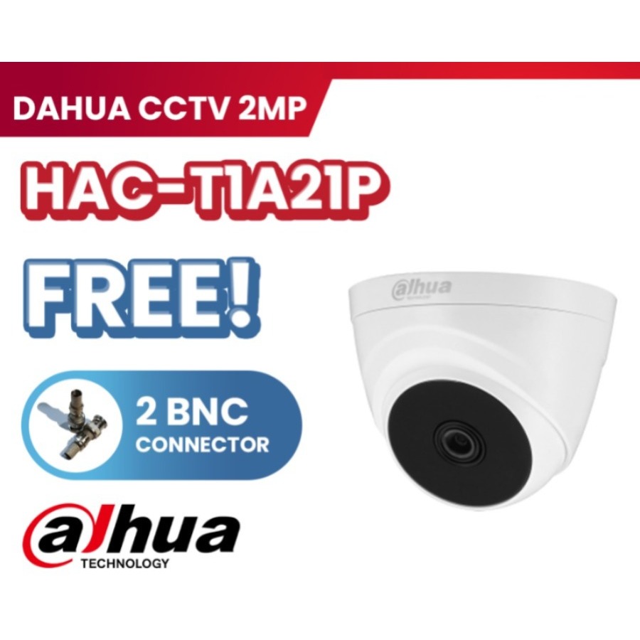 กล้องวงจรปิด Dahua HAC-T1A21P, กล้องวงจรปิดในร่ม Dahua cooper 2MP