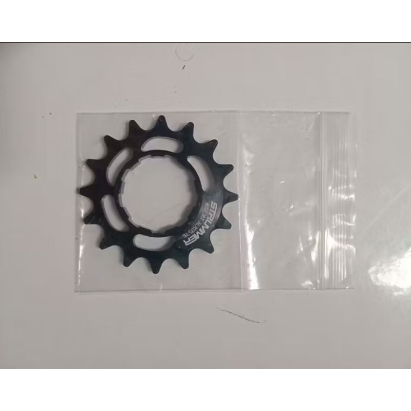 COG Strummer BMX AL 7075-T6 16T ความเร็วเดียว BMX Fixie Dirtjump สีดํา
