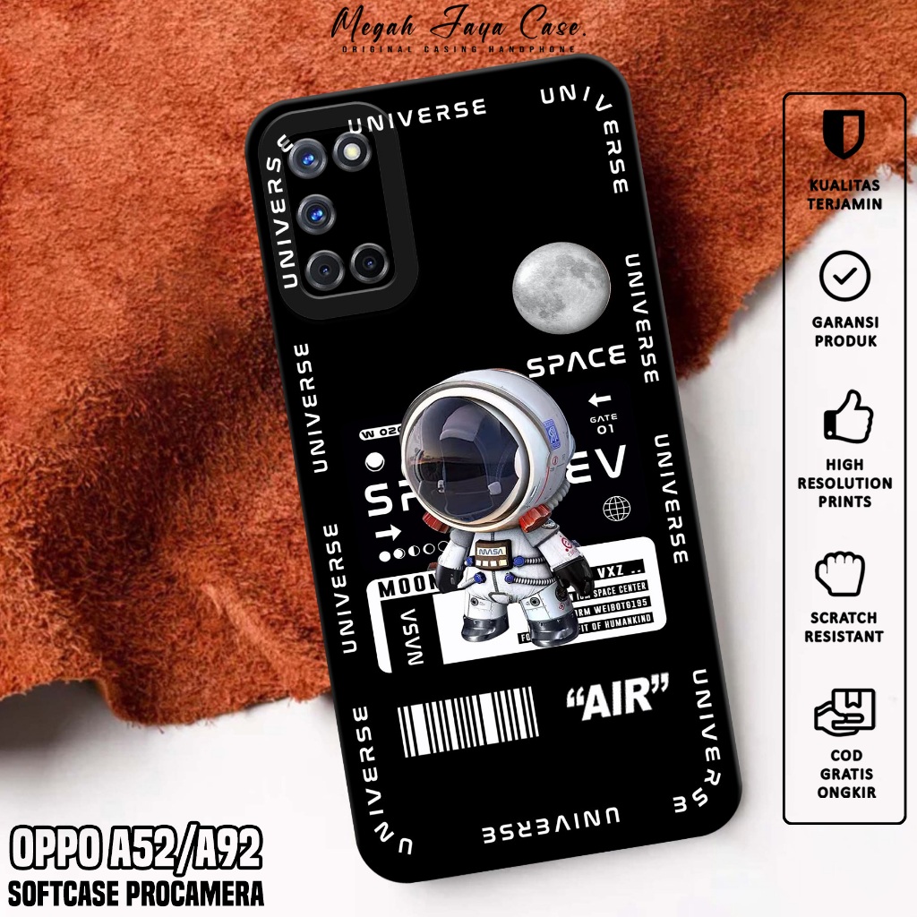 เคส HP OPPO A52 / OPPO A92 - OPPO A92 / OPPO A52 PLNT Motif Softcase - เคสโทรศัพท์ OPPO A52 - เคสโทร