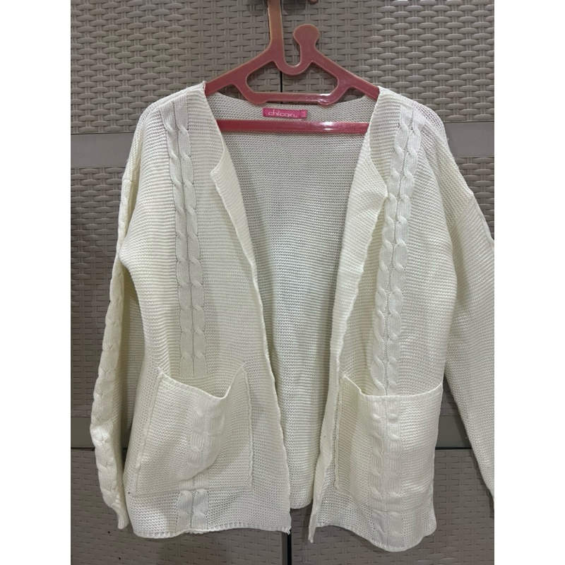 Preloved knit ด้านนอก chicgirl M/L (ใส่ 1x)