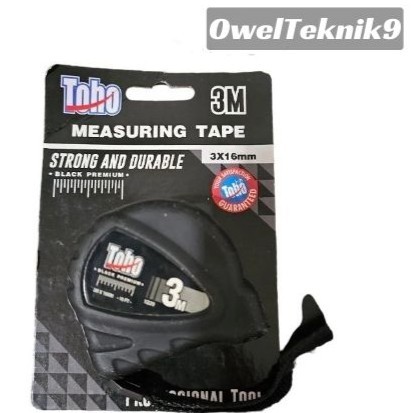OwelTeknik9 - TOHO 3M สีดํา Premium Meter/3M TOHO Carpenters Meter