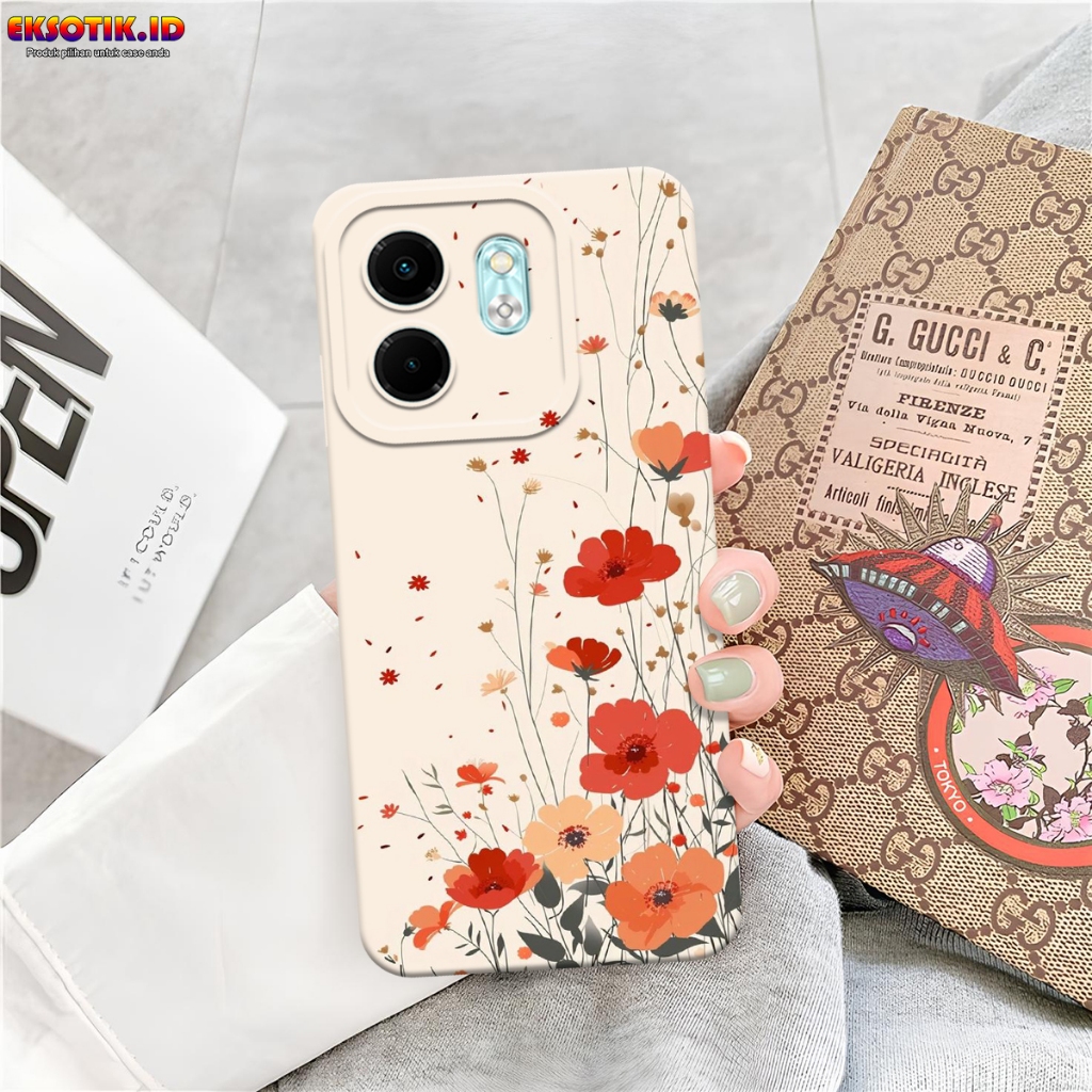 เคส Infinix Hot 50i - เคส Infinix Hot 50i - เคสแฟชั่น - Infinix Hot 50i Silicone - Cool and Cute Mot