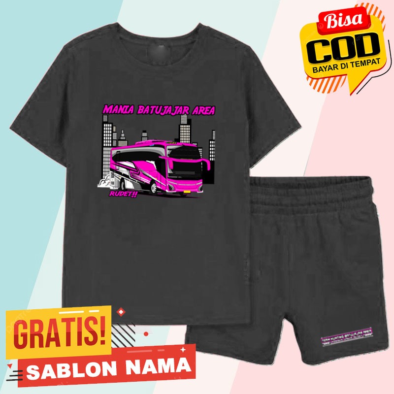ชุดเสื้อยืดเด็ก Batujar Mania / Boys & Girls Mania Batjar Suit