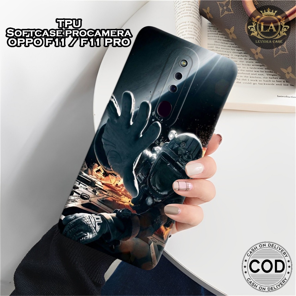 เคส OPPO F11 / F11 PRO ล่าสุด - เคส Leviora - เคสแฟชั่นนักบินอวกาศ - OPPO F11 / F11 PRO Softcase - เ
