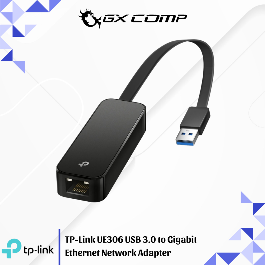 TP-Link UE306 USB 3.0 to Gigabit Ethernet Network Adapter