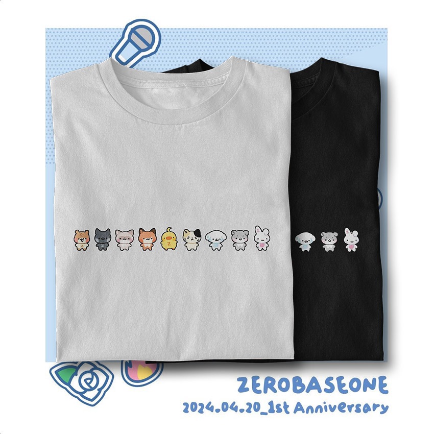 เสื้อยืด Pretty Savage- Zeroni Zerobaseone ZB1