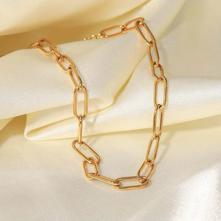 GELANG WANITA MODEL PAPER CLIP GELANG TITANIUM ANTI KARAT TIDAK LUNTUR