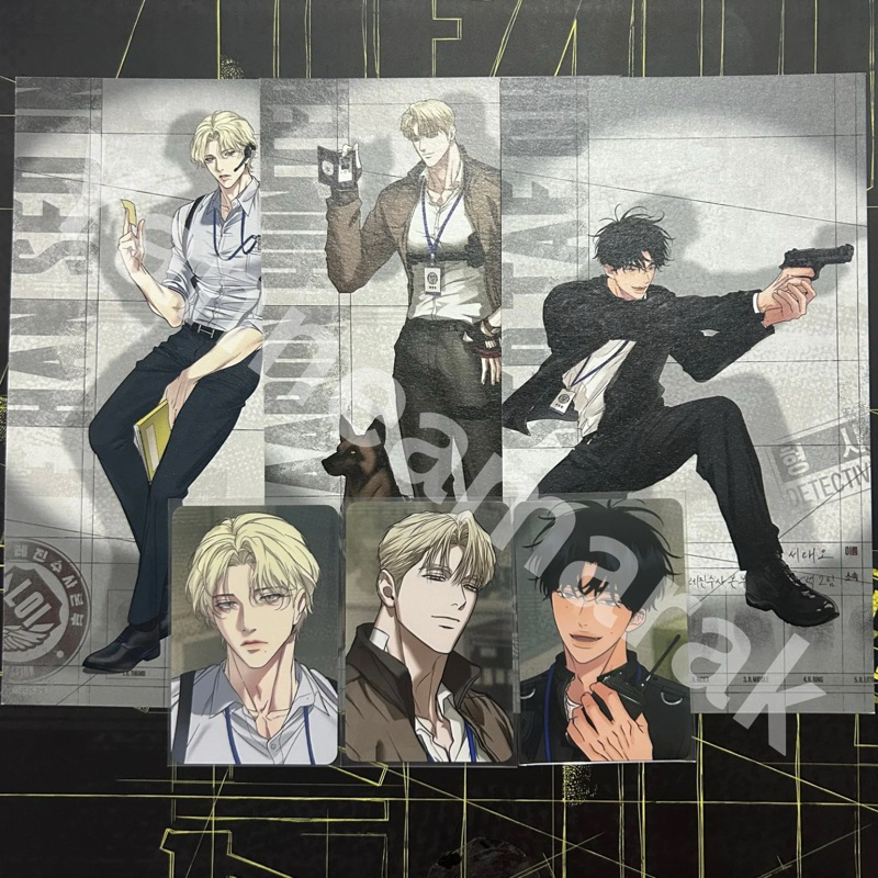 Lezhin 2025 Seasons Greetings - MUGOIN AARON TAEOH JAEKYUNG RYU IAN JAEJIN HEESEO LEE HYO JAESHIN JU