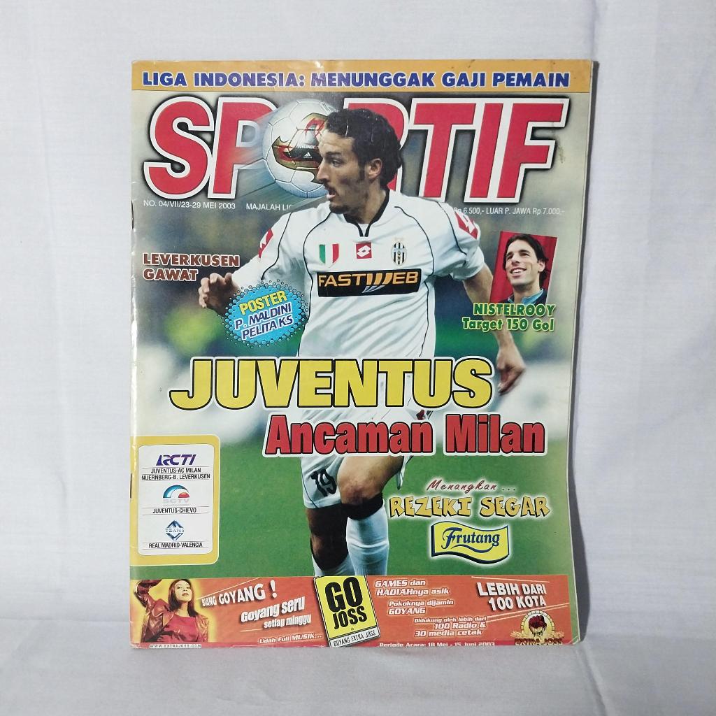 นิตยสารฟุตบอล กีฬา เลขที่. 5/VII/30 พ.ค.-6 มิถุนายน 2003 - มิลานติดทนนาน