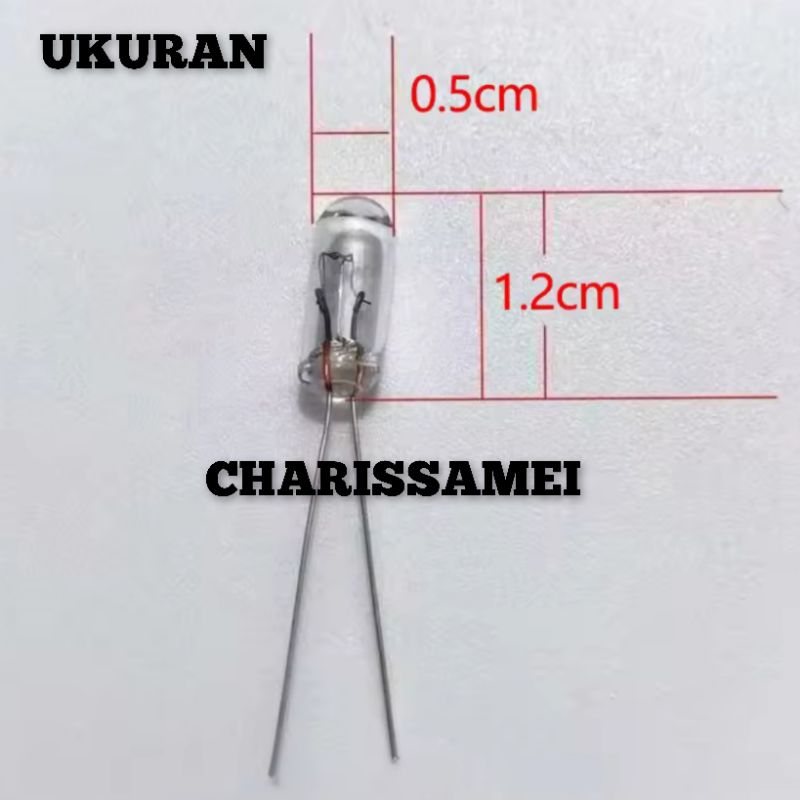 T4.7 T5 24 VOLT 12 VOLT 24V 12V หลอดไฟ 1 ชิ้น