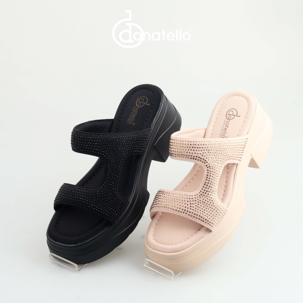 Donatello C30651E0 รองเท้าส้นเตารีดผู้หญิง