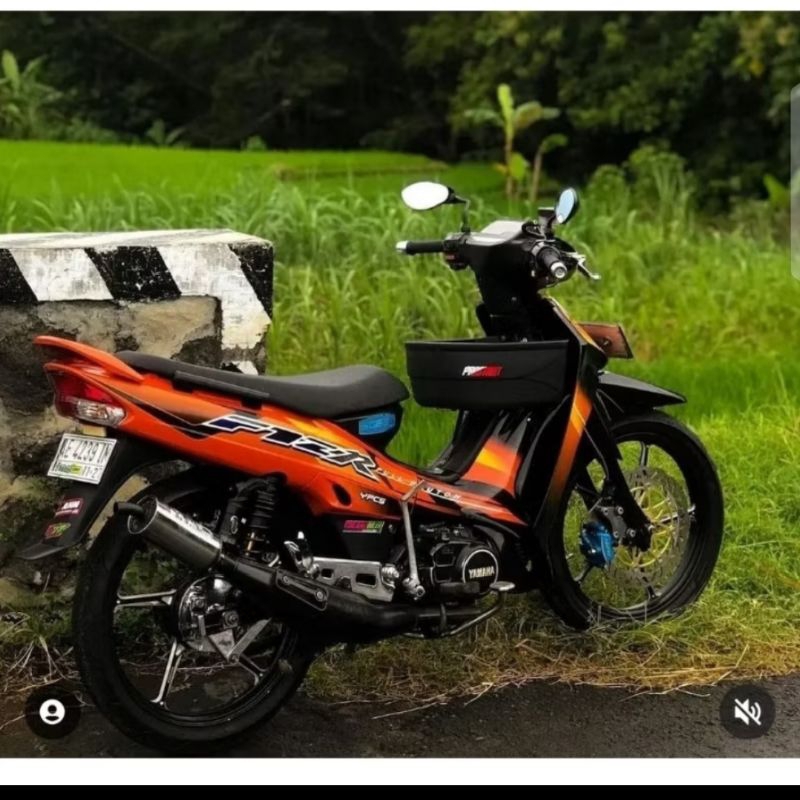 สติ๊กเกอร์แถบมาตรฐานสําหรับ YAMAHA F1ZR 2003 สีส้ม MOTORCYCLE