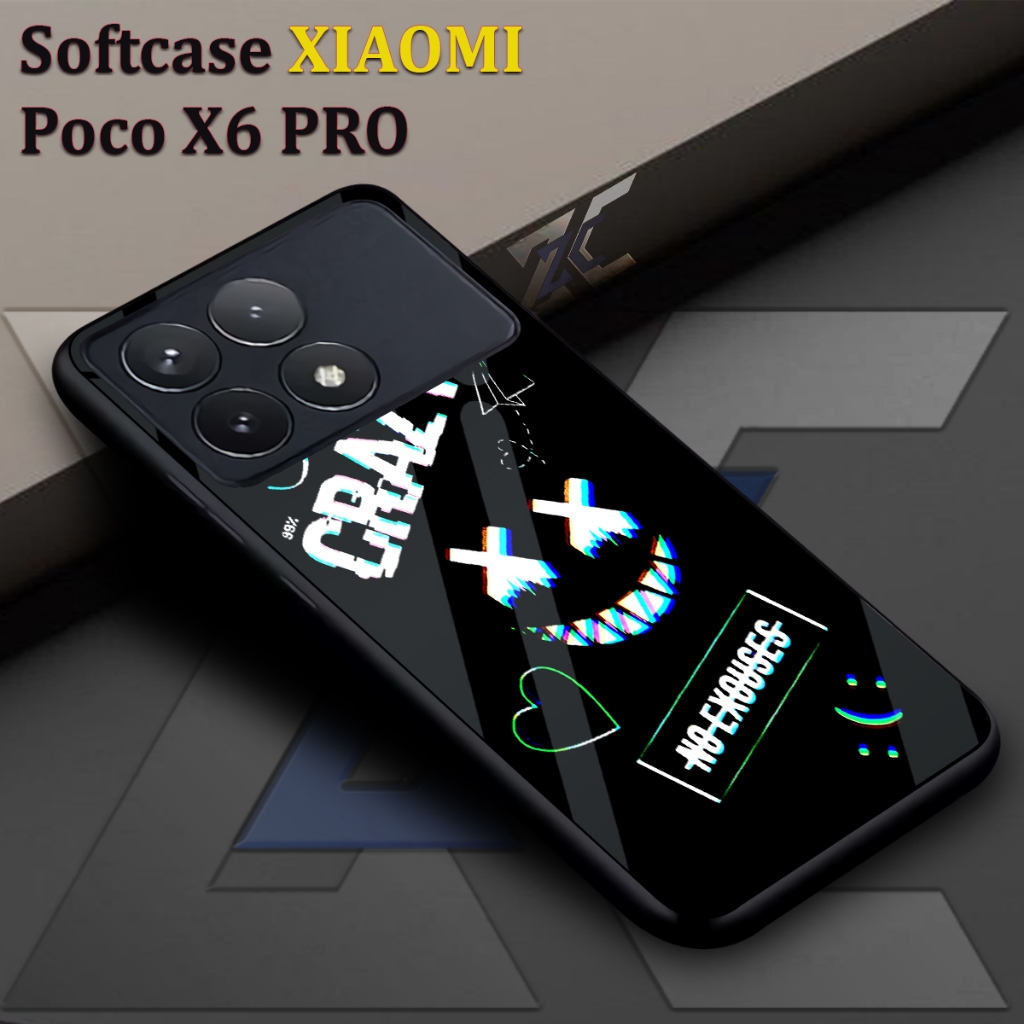 (GM44) ใหม่ล่าสุด POCO X6 PRO 5G Softcase | เคส XIAOMI X6 X6 PRO | น่ารักเย็นเคสวัสดุยืดหยุ่น | เคสป