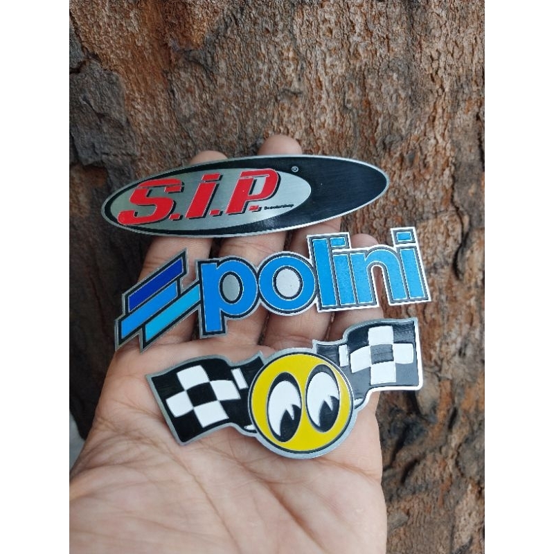 Emblem SIP POLLINI MOON EYE VESPA (Unit)