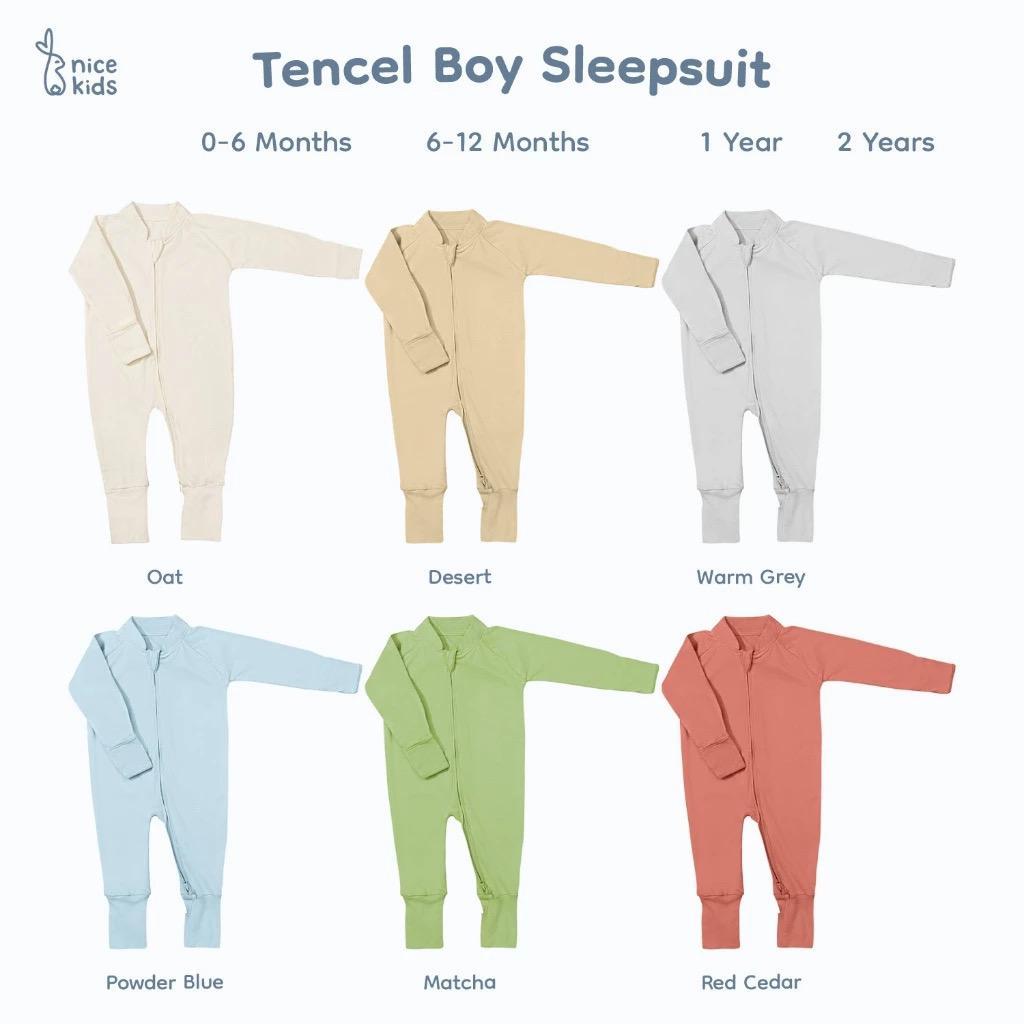 Nice Kids - Tencel Sleepsuit Boy Jumper Baby Baby Boy Pajamas