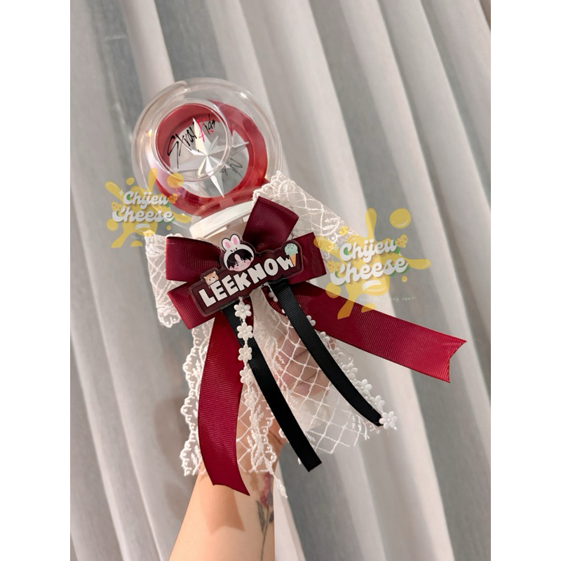 ป้ายชื่อ Ribbon Straykidz Ver. ls deco Ribbon ป้ายชื่อ SKZ Nachimbong Stay stray kidz