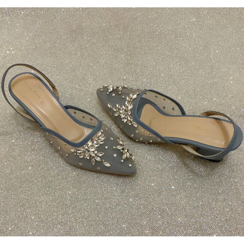 FINNS DENIM WEDDING SHOES WEDDING SHOES รองเท้าปาร์ตี้