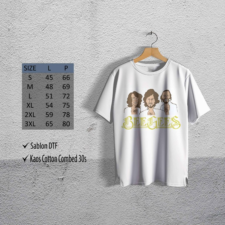 เสื้อยืดเพลง The Bee Gees 05