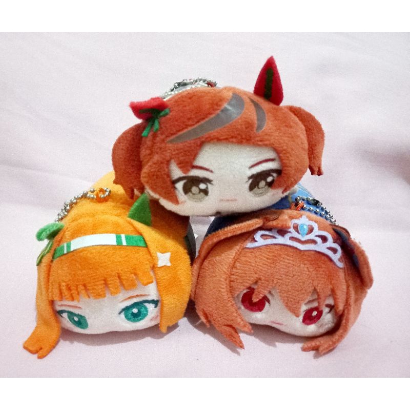 Uma Musume Nesoberi Potkoreo Nuigurumi - Silence Suzuka, Rice Shower, Black Kitasan, Satono Diamond,