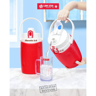 [Lion Star] Termos Nautic 2 Liter Lion Star D 34 Drink Jar Tahan Dingin