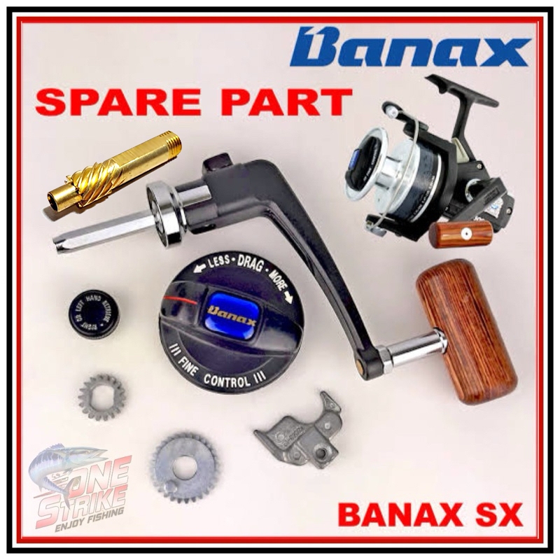 [SPARE PART2] ORIGINAL Banax SX 2000/3000/4000/5000 รอกตกปลา SPARE Part