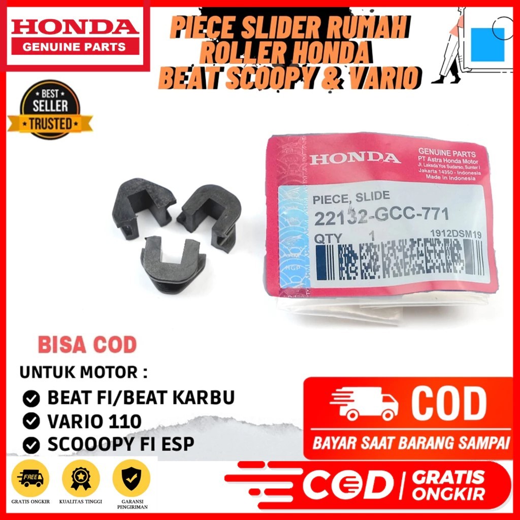 SLIDER PIECE SLIDE NAIL ROLLER HOUSE BEAT VARIO OLD SCOOPY BEAT FI GCC 22011-GCC-770
