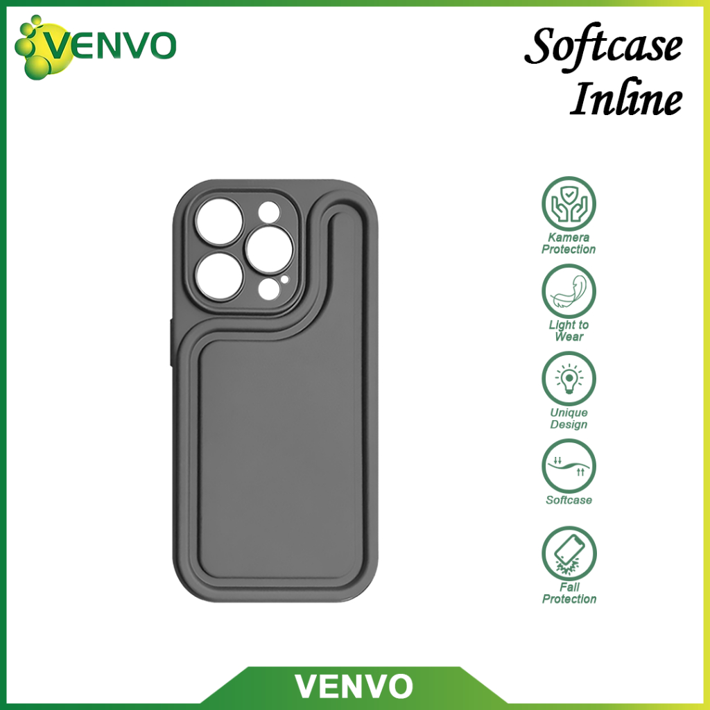 VENVO - VV52 Softcase อินไลน์ Xiaomi Redmi A1 A2 A3 8A Pro 9 9A 9C 9T 10A 10 4G 10 Prime 11A 12 4G 1