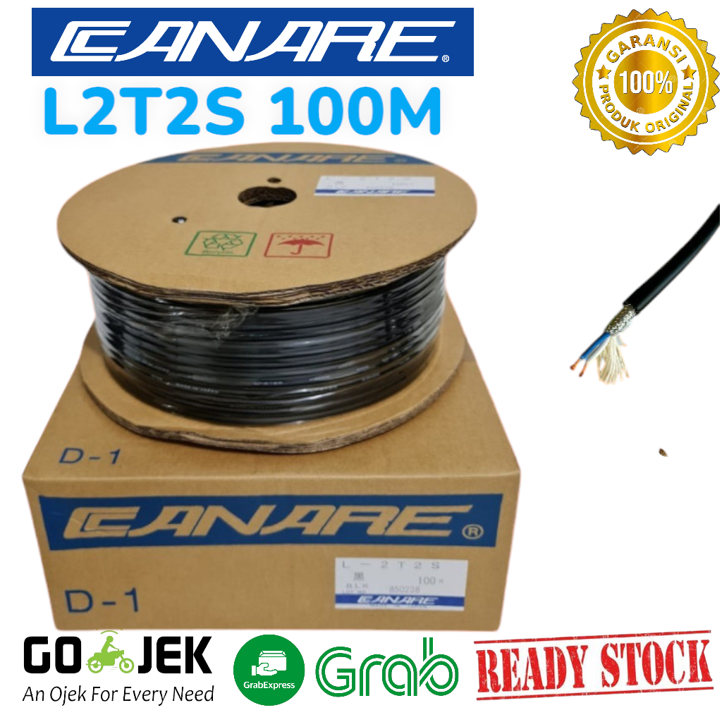 L2t2s สายเสียง CANARE ผลิตในญี่ปุ่นราคาเดิมต่อเมตร - สาย CANARE L2T2S