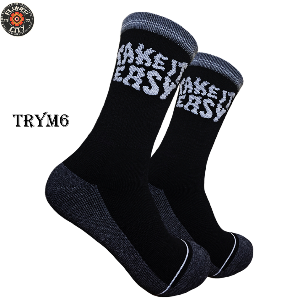 Terry Socks Special Hype Mix Take it Easy Motif (4 LAYER THREAD) No. TRYM6 (FC)