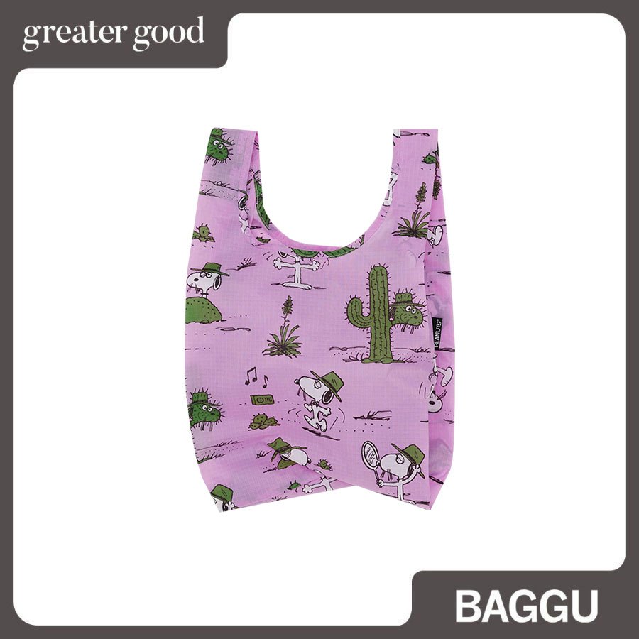 Baggu - Baby Baggu in Peanuts Snoopy Pink Spike