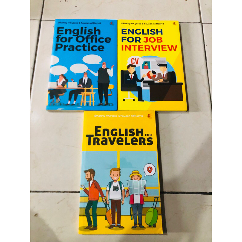 ENGLISH FOR OFFICE PRACTICE / ENGLISH สําหรับ JOB INTERVIEW / ENGLISH สําหรับ TRAVELERS