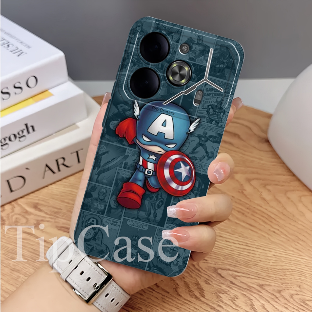 เคส Hp สําหรับ Pova 6 Pro / Pova 6 4G 5G Softcase ปกป้องกล้อง Motif