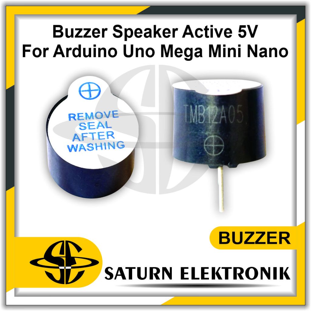 ลําโพง Buzzer Active 5V สําหรับ Arduino