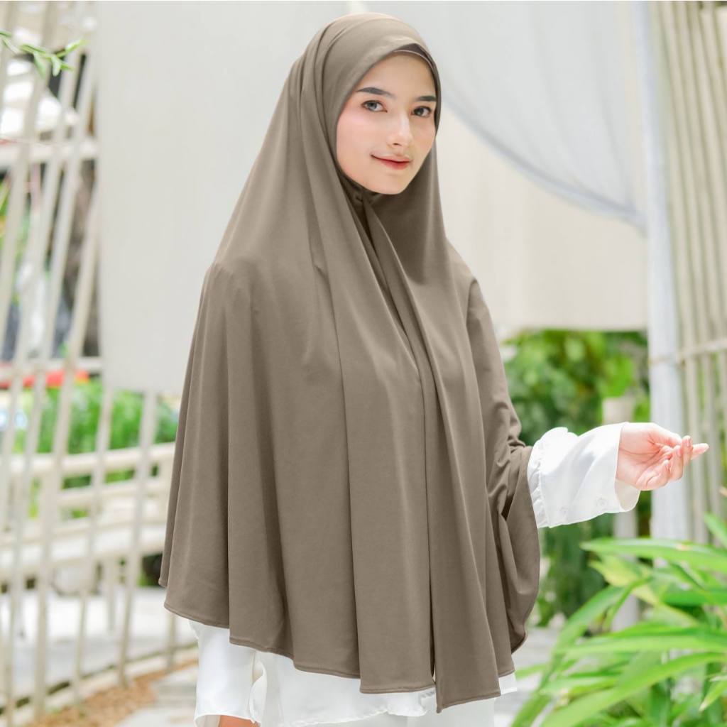 ผ้าพันคอสําเร็จรูป Pashmina Zhida/เสื้อ Pashmina ทันที/Try Bergo