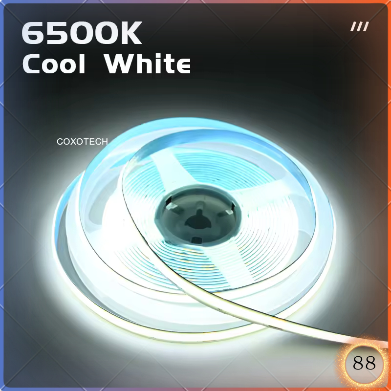 Led Strip COB DC 12v / 24v 5 เมตร Strip Light COB IP33