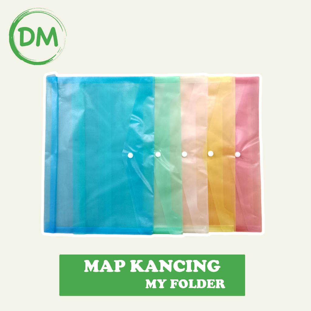 [1 PC]My Folder Button Folder สีสุ่ม