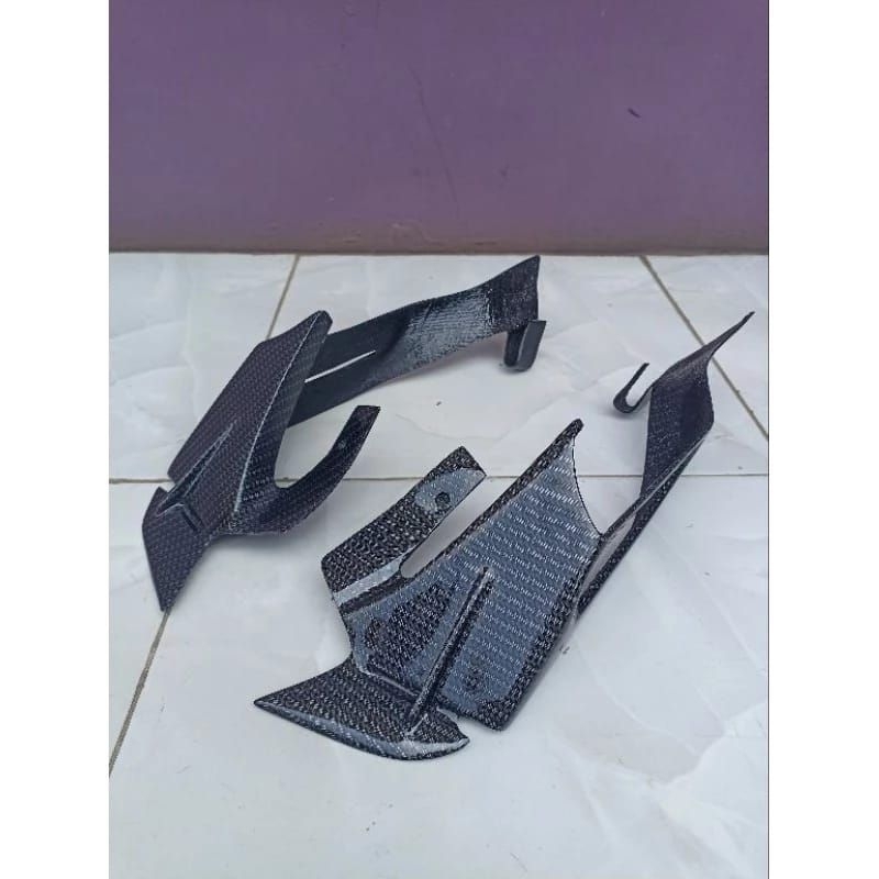 Aero Winglet CBR 150R K45R Carbon Winglet Wing CBR 150R K45R Aero Fairing Honda CBR 150R K45R คาร์บอ